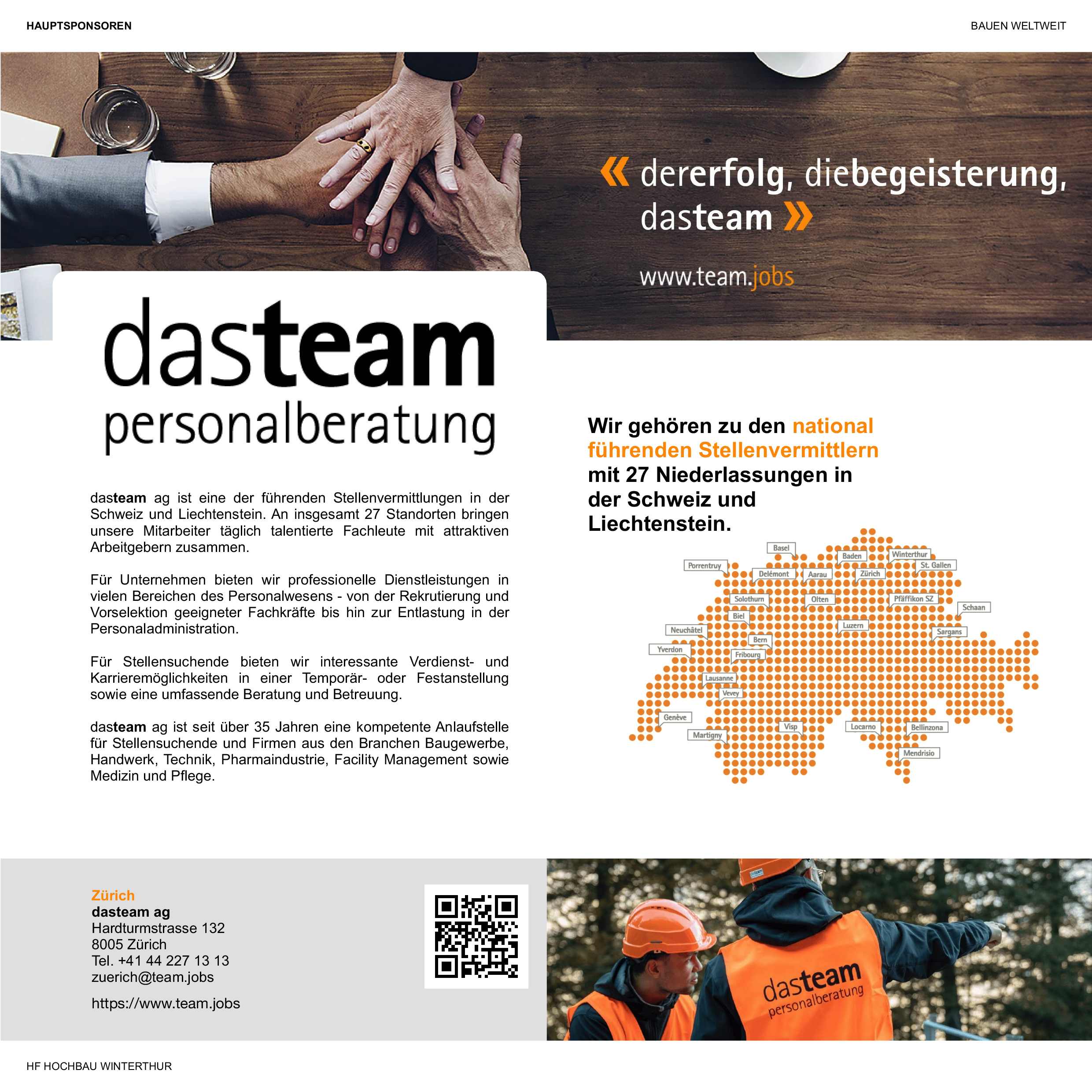 Hauptsponsor: dasteam ag